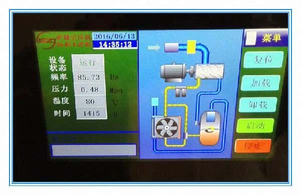 圖一.jpg 薩震節能空壓機操作面板