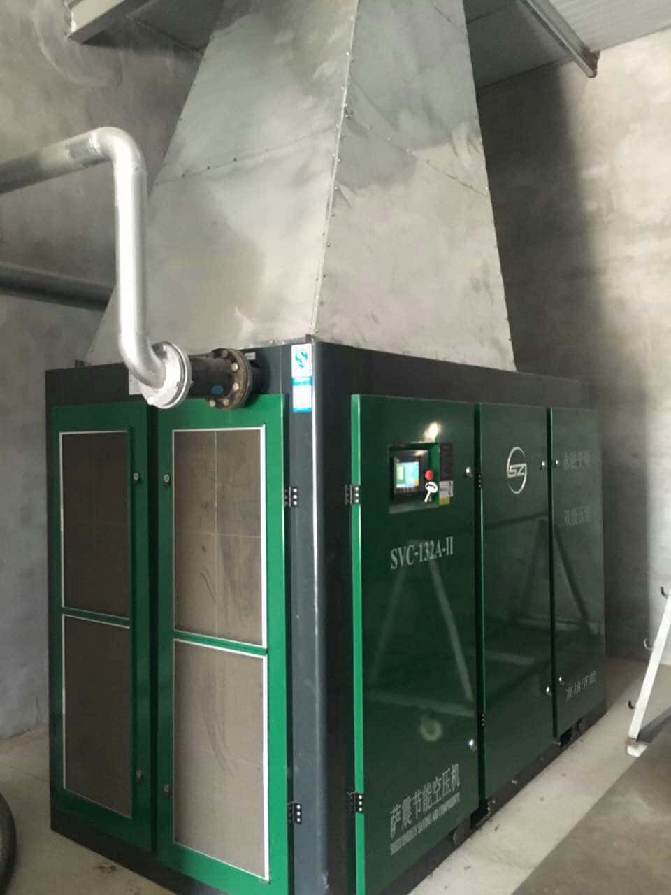 薩震節能空壓機客戶現場