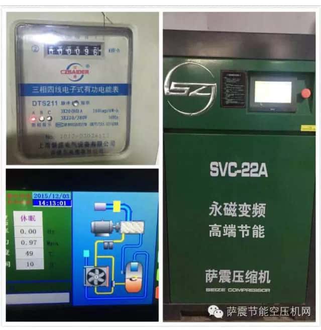薩震22kw永磁變頻空壓機