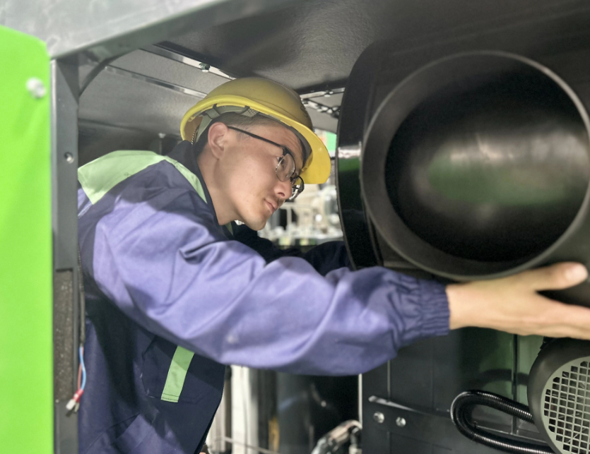 上海薩震節能空壓機廠房